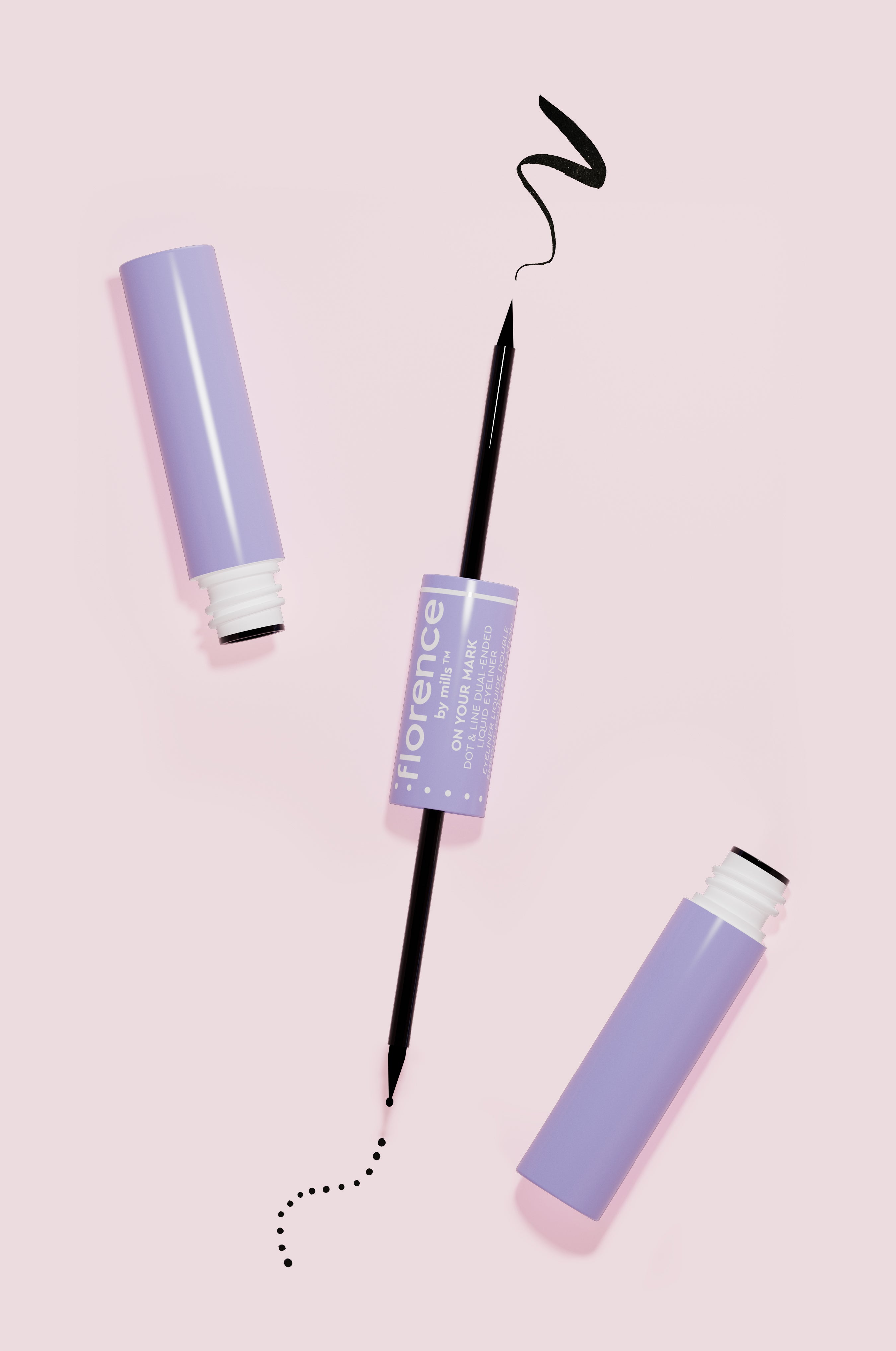 On Your Mark Dot & | Dual-Ended Liquid mills mills florence beauty – by by Line florence Eyeliner