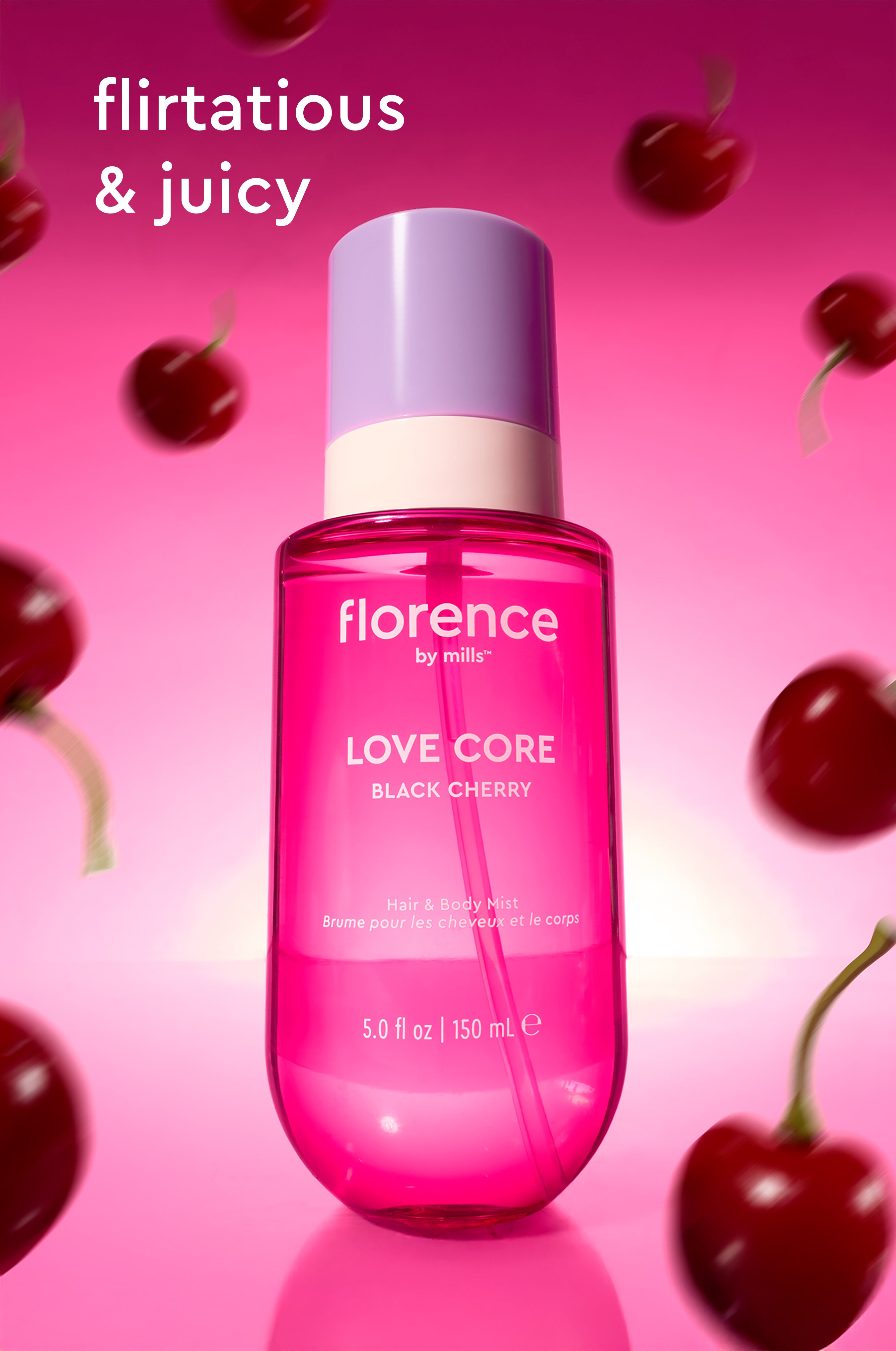 Love Core Black Cherry Hair & Body Mist by Millie Bobby Brown